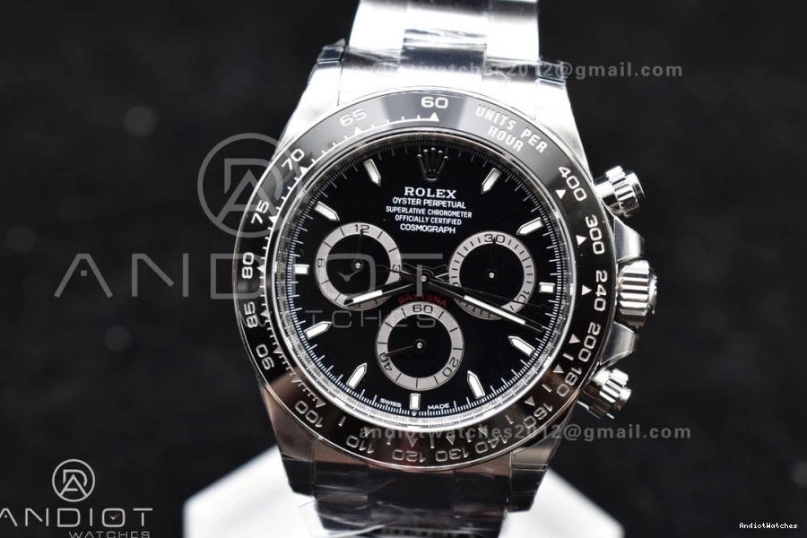 On 126500 BTF 1:1 Black SS Steel 777 Dial Bracelet DD Daytona 904L Best TechFriendly Edition 1113